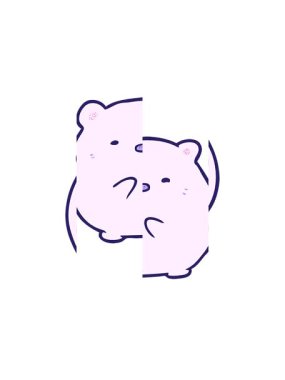 Tatlı kutup ayısının bölünen hareketi