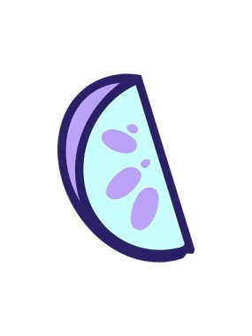 Bir dilim Brezilya limonlu çizgi filminin dikkat çekici animasyonu