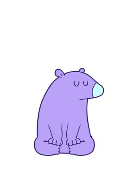 Ayı çizgi film karakterinin animasyonunu genişletiyor