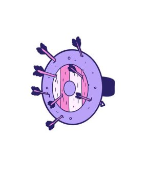 Oklarla dolu kalkanın canlanması ve yüzdürülmesi