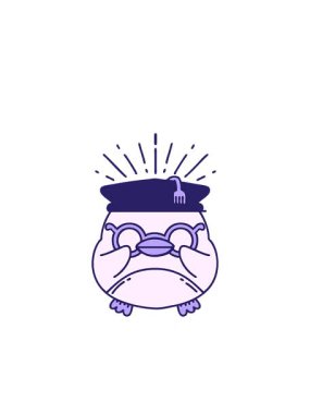 Geleneksel dövme stili eğitimli Robin 'in göz kırpan radyal çizgileri canlandırması