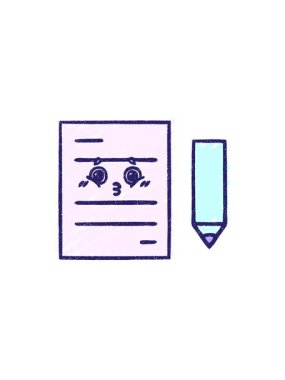 Kağıt Tebeşir Çizim Tasarımı 'nın yıldız patlaması etkisi animasyonu