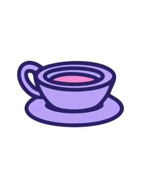 Geleneksel Brezilya kahve fincanı çiziminin dikkat çekici animasyonu