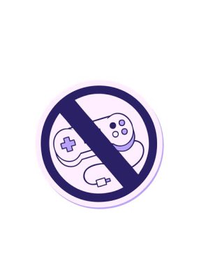 Yanıp sönen radyal çizgiler sevimli bir çizgi filmin çıkartmasının canlandırması oyun işareti yok.