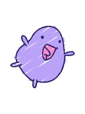 Fasulye Tebeşiri Çiziminin dönen hareket animasyonu