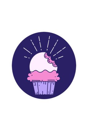 Isırık izi olmayan dövme stili bir kekin animasyonunu genişletiyorum.