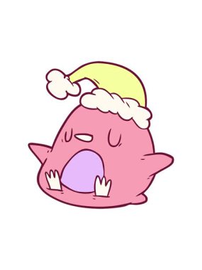 parlak renkli sevimli penguen çizgi filminin hareketli animasyonu