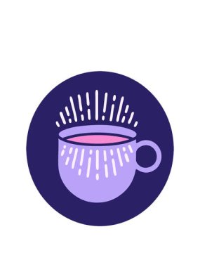 Bir fincan kahvenin ikonik dövme tasarımının animasyonunu genişletiyor