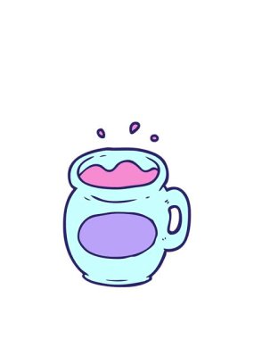 Çizgi film fincanının animasyonunu genişletiyorum.