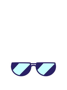 Güneş gözlüğü grafik resimleme simgesinin canlandırılması