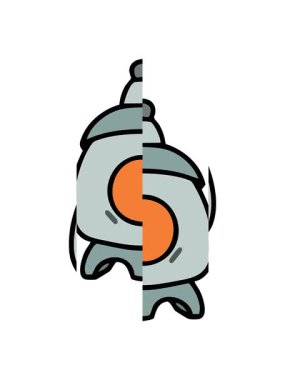 Japon taş tapınağının hareketli animasyonu içeriden aydınlatılıyor