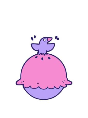 Çizgi film karatavuğunu turtaya seriyorum.