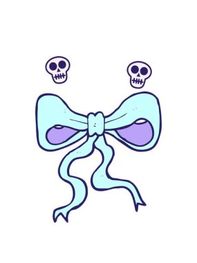 Çizgi film yayının kafatası animasyonu