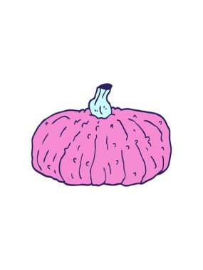 Karikatür karalama balkabağı animasyonu