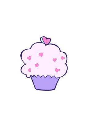 Yanıp sönen radyal çizgiler kek çiziminin animasyonu