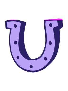 Çizgi film karalama at nalı animasyonunu çalıştır.