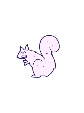 Sincap çizgi filminin yatay titreşimli animasyonu