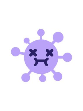 Tatlı ölü virüsün hareketli animasyonu