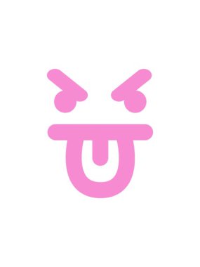 Dil ikonundan fırlayan kötü yüzün dikkat çekici animasyonu