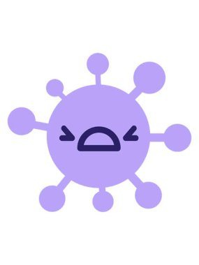 Kızgın virüsün titreyen hareketi