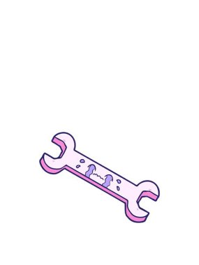 Ağlayan anahtarın zıplama hareketi animasyonu