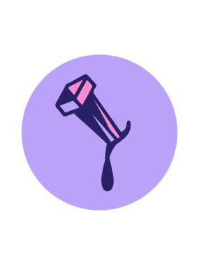 Demir çivi çiziminin hareketli animasyonu