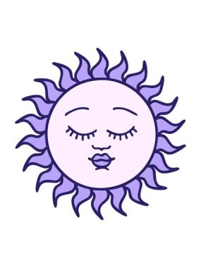 Işıldayan güneşin canlandırmasını salla ve durdur