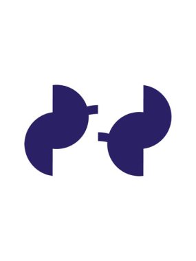 Güneş gözlüğü grafik vektör illüstrasyon simgesinin bölünmüş hareket canlandırması