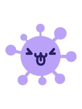 sevimli hayvan virüsünün hareketli animasyonu