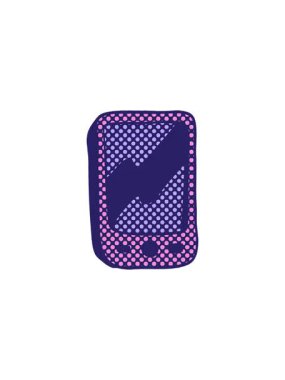 Kırmızı bir cep telefonunun karikatür karalamalarının gösterişli satış animasyonu