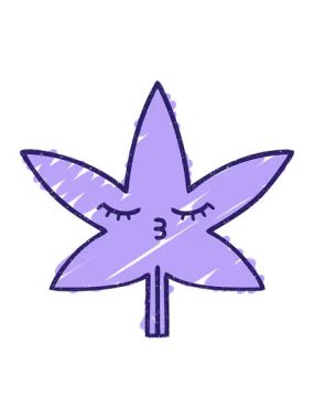 Kenevir Yaprağı Tebeşir Çiziminin titreyen animasyonu