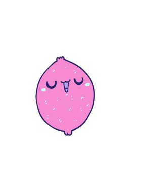 Mutlu Limon çizgi filminin yatay titreşimli animasyonu