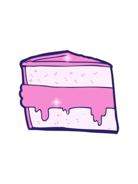 Çizgi film pasta tasarımının simli etkisi