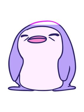 Sevimli penguenlerin kawaii çizgi filminin animasyonunu aç.