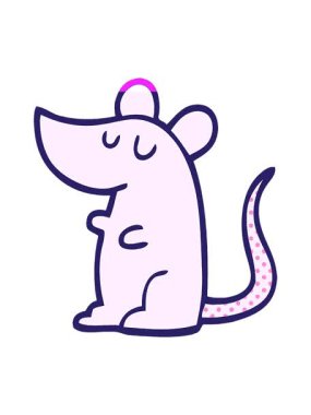 çizgi roman tarzı çizgi roman fare animasyonunu çalıştır