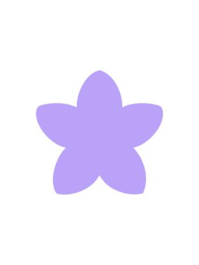 Geleneksel Japon tarzı tek bir çiçek tasarımının yıldız patlaması etkisi animasyonu