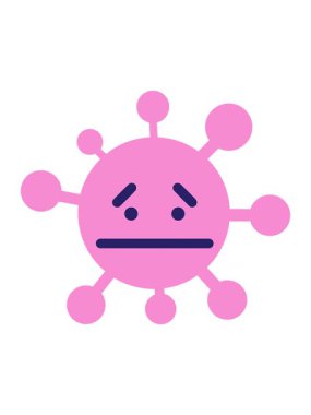 Basit sürpriz virüsün ışık efekti