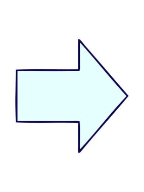 işaret eden bir okun çizgi filminin neon ışık efekti animasyonu