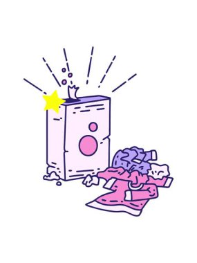 Parlayan yıldızlar geleneksel dövme stili deterjan ve kıyafet yığınının canlandırılmasını etkiler.