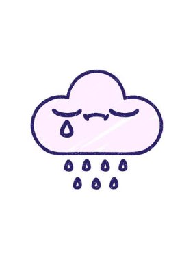 Fırtına Bulut Tebeşiri Çiziminin bölünme etkisi