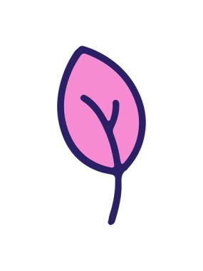 Bahar yaprağı illüstrasyonunun animasyonunu bob ve duraklat