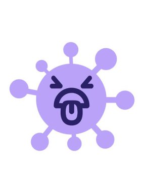 Kızgın virüs dizaynının canlandırmasını bob ve duraklat