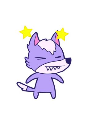 dönen yıldızlar kızgın kurt çizgi filminin animasyonu