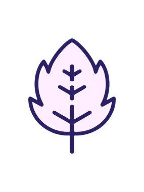 eğlenceli yaprak çiziminin dönen hareket animasyonu