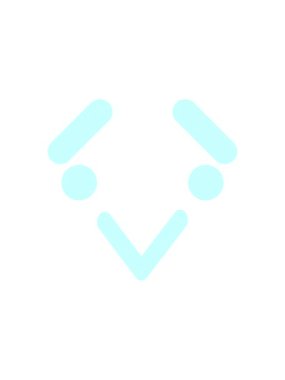 Endişeli kuş yüzü simgesinin basınçlı canlandırması