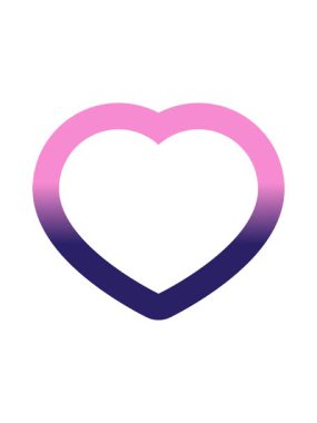 Basit kalp grafiğinin dönen hareket animasyonu