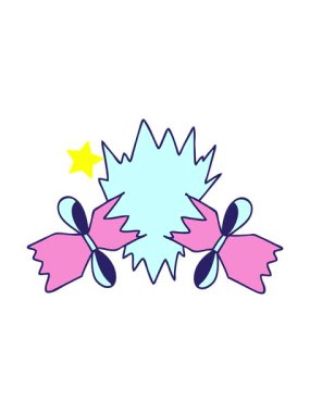 Parıldayan yıldızlar, çizilmiş el animasyonunu etkiler.