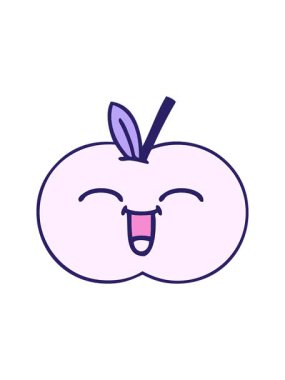 Sulu elma çizgi filminin animasyonunu bob ve duraklat