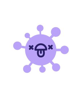 Ayağa kalk ve ölü şirin yüzün canlandırmasını yap. Dil simgesini dışarı çıkar.