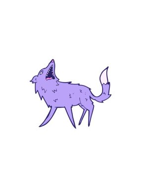 Karikatür kapan kurdun bölünme etkisi.